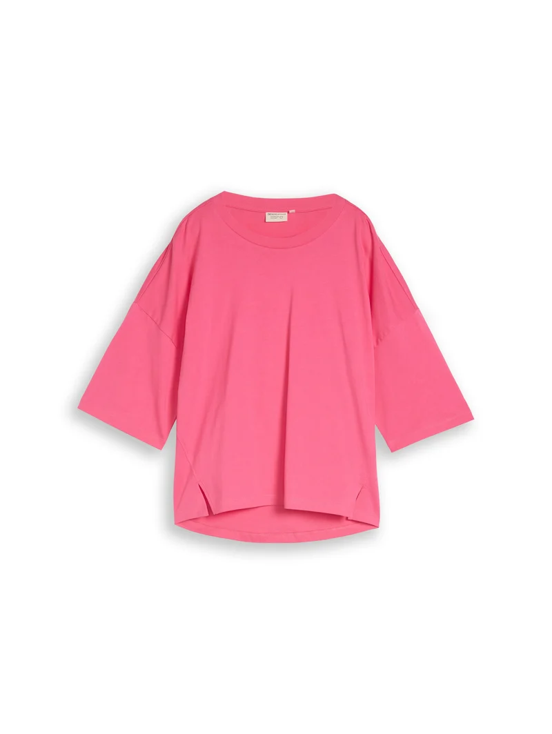 Boxy Fit T-Shirt aus Baumwolle