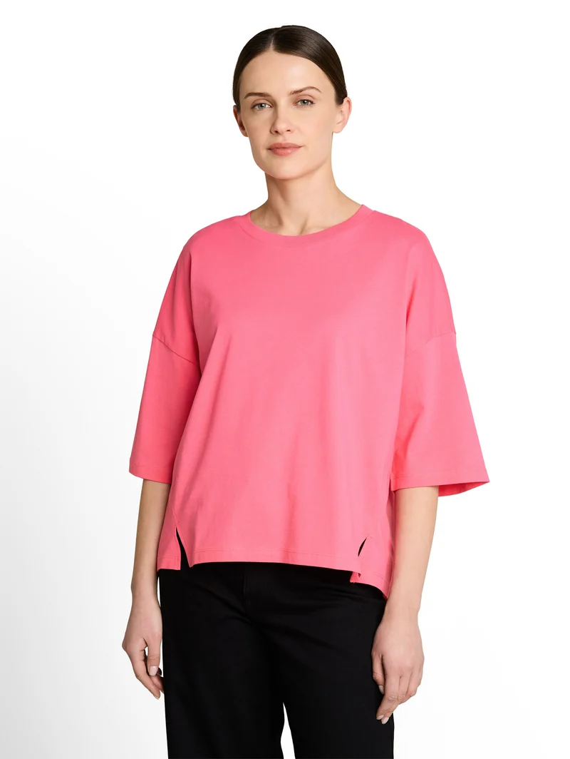 Boxy Fit T-Shirt aus Baumwolle