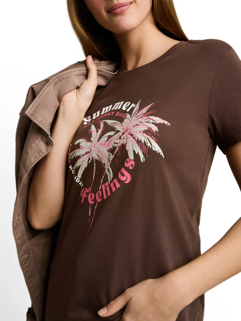 T-Shirt mit Print
