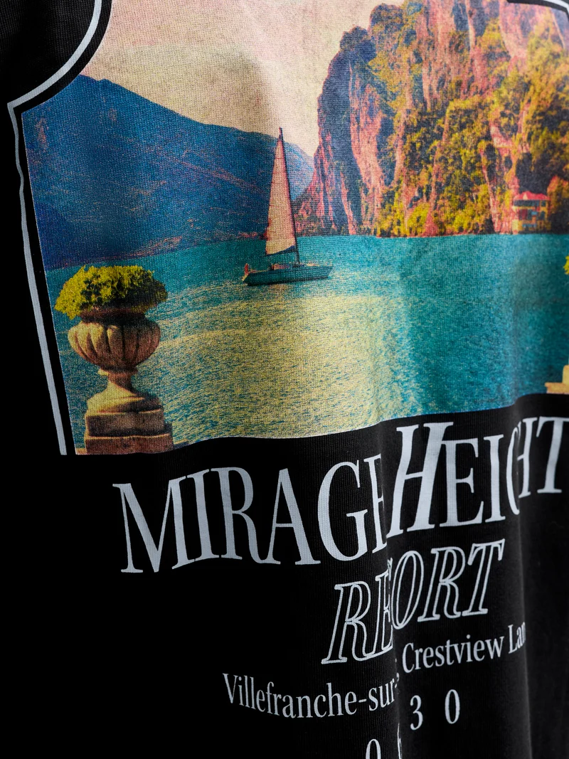 JORSANREMO BACK TEE SS CREW NECK SN