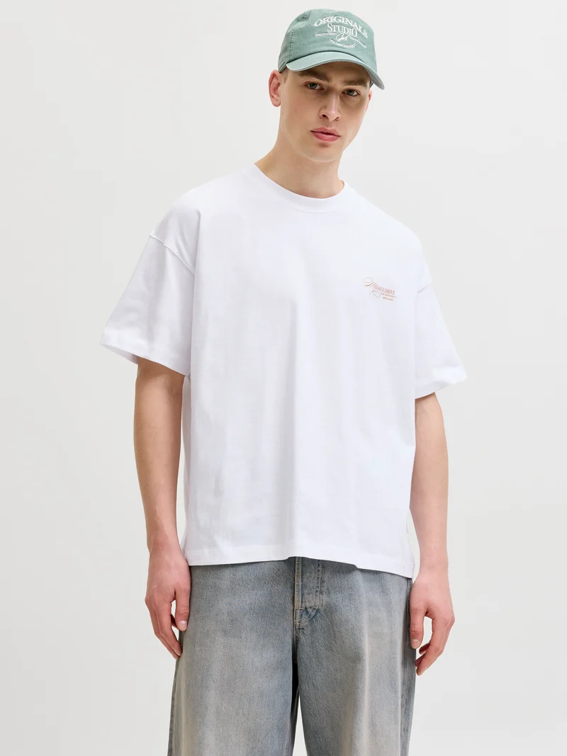 JORSANREMO BACK TEE SS CREW NECK SN