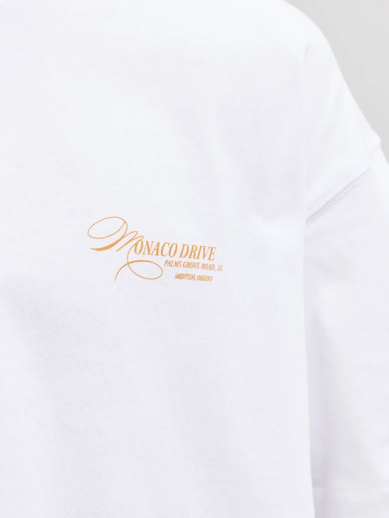 JORSANREMO BACK TEE SS CREW NECK SN