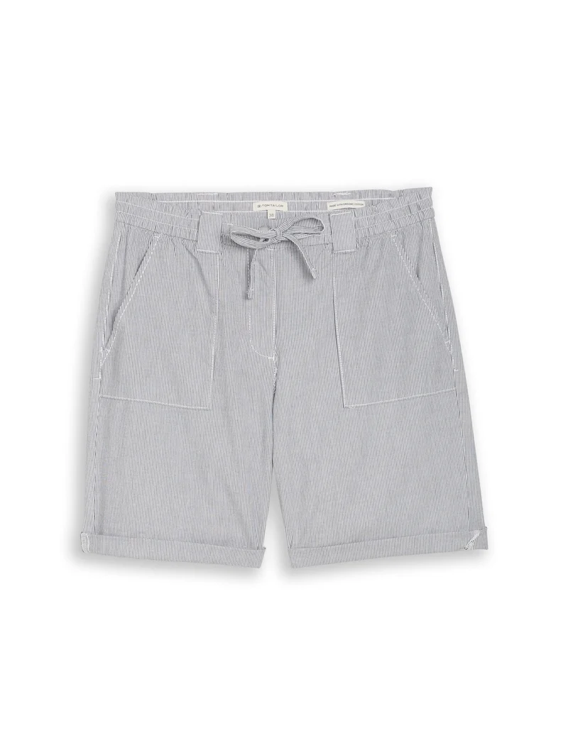 Chino Bermuda Shorts mit Kordelzug