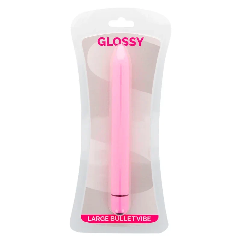 GLOSSY SLIM - VIBRATOR ROSA