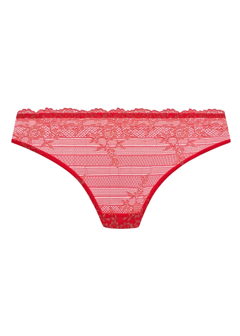 Wacoal - Embrace Lace Bikini Slip Grandalia Rot/Roségold