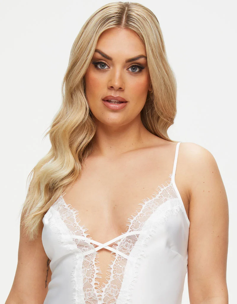 Ann Summers Cherryann Sustainable Chemise Ivory