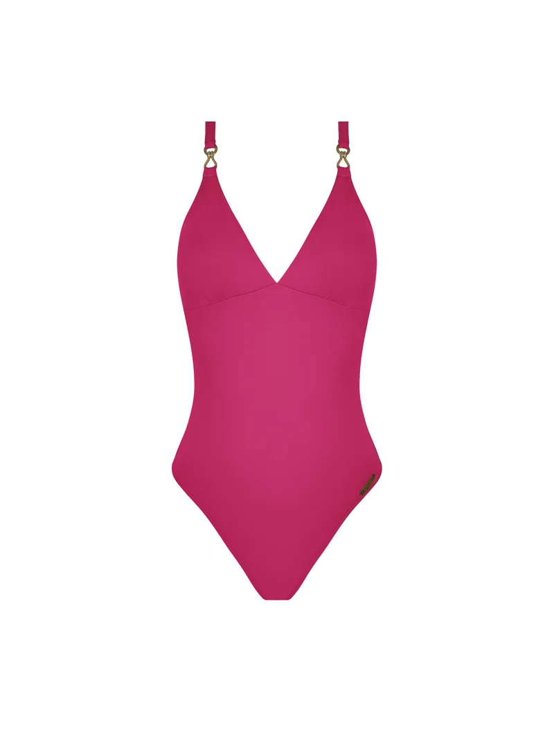 Lise Charmel Bademode - Sillage Couture Kabelloser Badeanzugträger Jewel Fuchsia Sillage