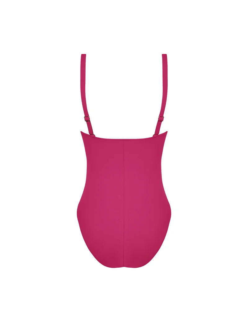 Lise Charmel Bademode - Sillage Couture Kabelloser Badeanzugträger Jewel Fuchsia Sillage