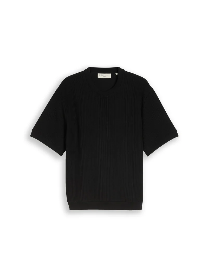 Relaxed Fit T-Shirt im Sweatshirt-Style