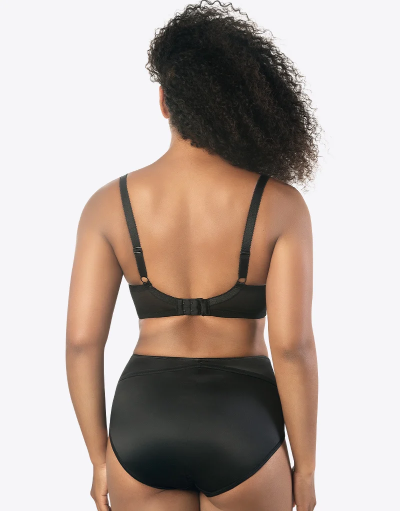 Parfait Charlotte Padded Balconette Bra Black
