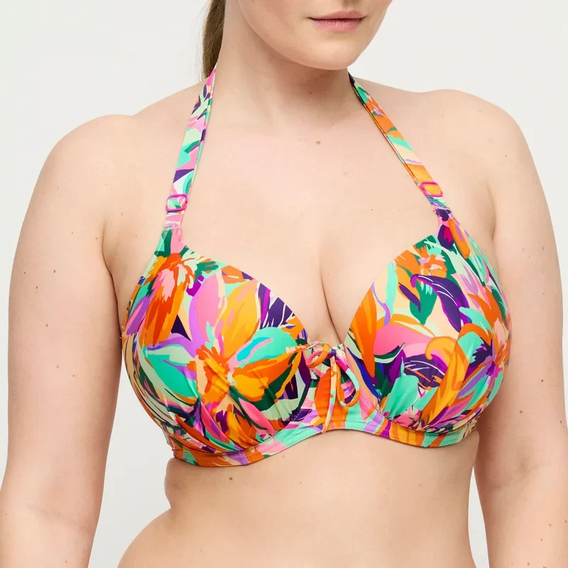 PrimaDonna Swimwear - Varadeo Gepolstertes Bikini-Oberteil in Herzform, Farbe: Bright Tropics
