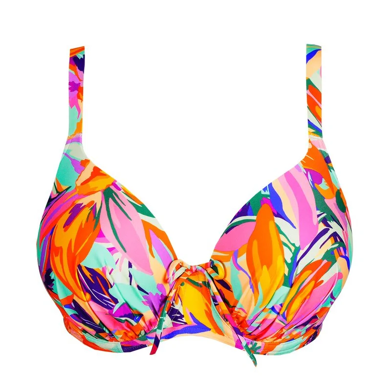 PrimaDonna Swimwear - Varadeo Gepolstertes Bikini-Oberteil in Herzform, Farbe: Bright Tropics