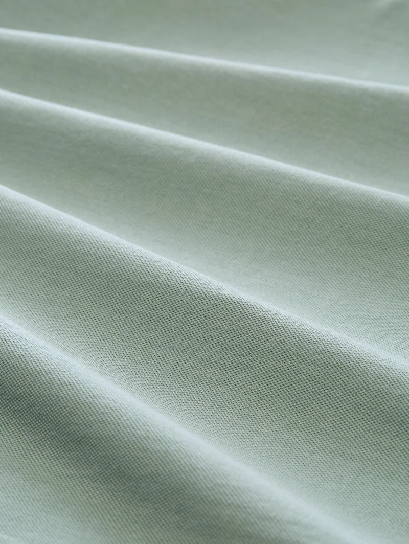 Piqué Poloshirt mit Stehkragen