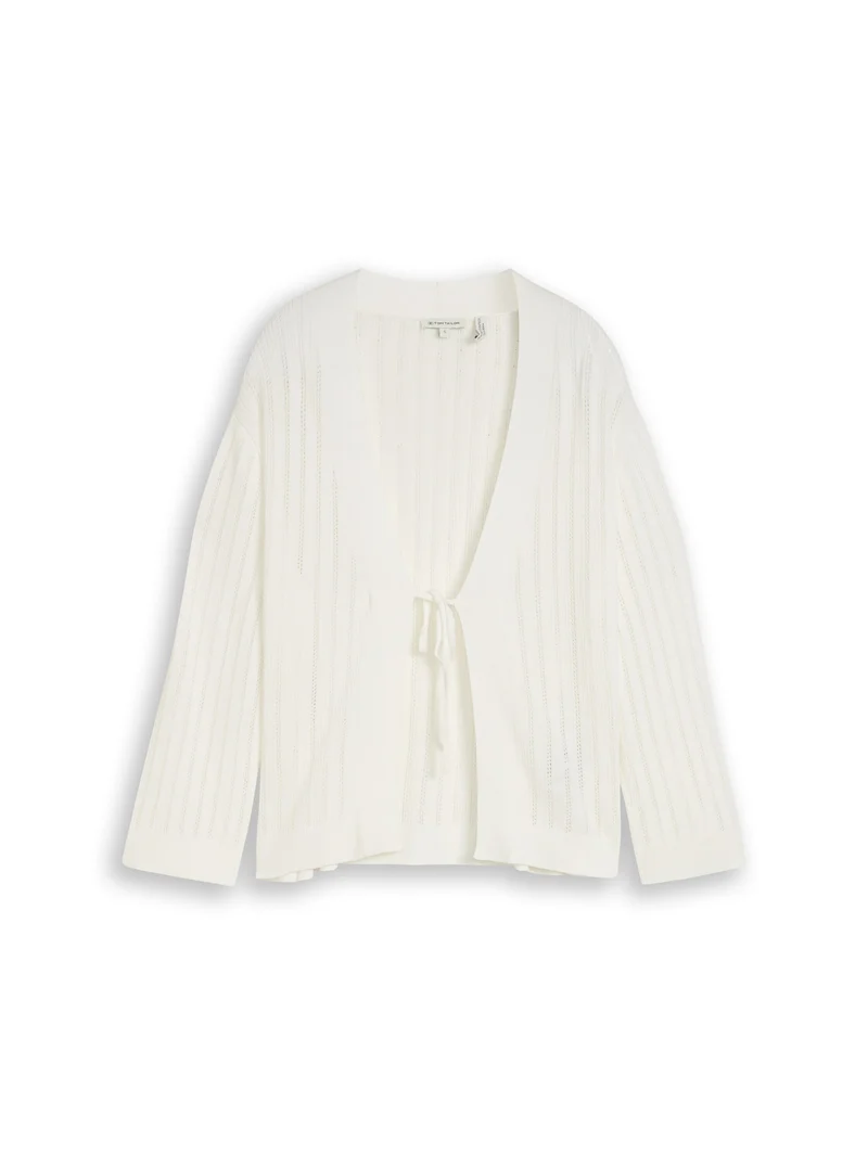 Cardigan mit Schleifendetail