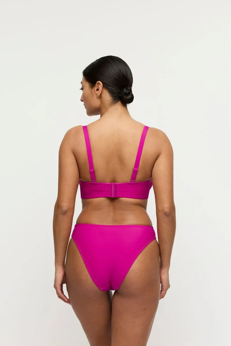 PrimaDonna Swimwear - Uvita Gepolstertes trägerloses Bikini-Oberteil Tiefmagenta