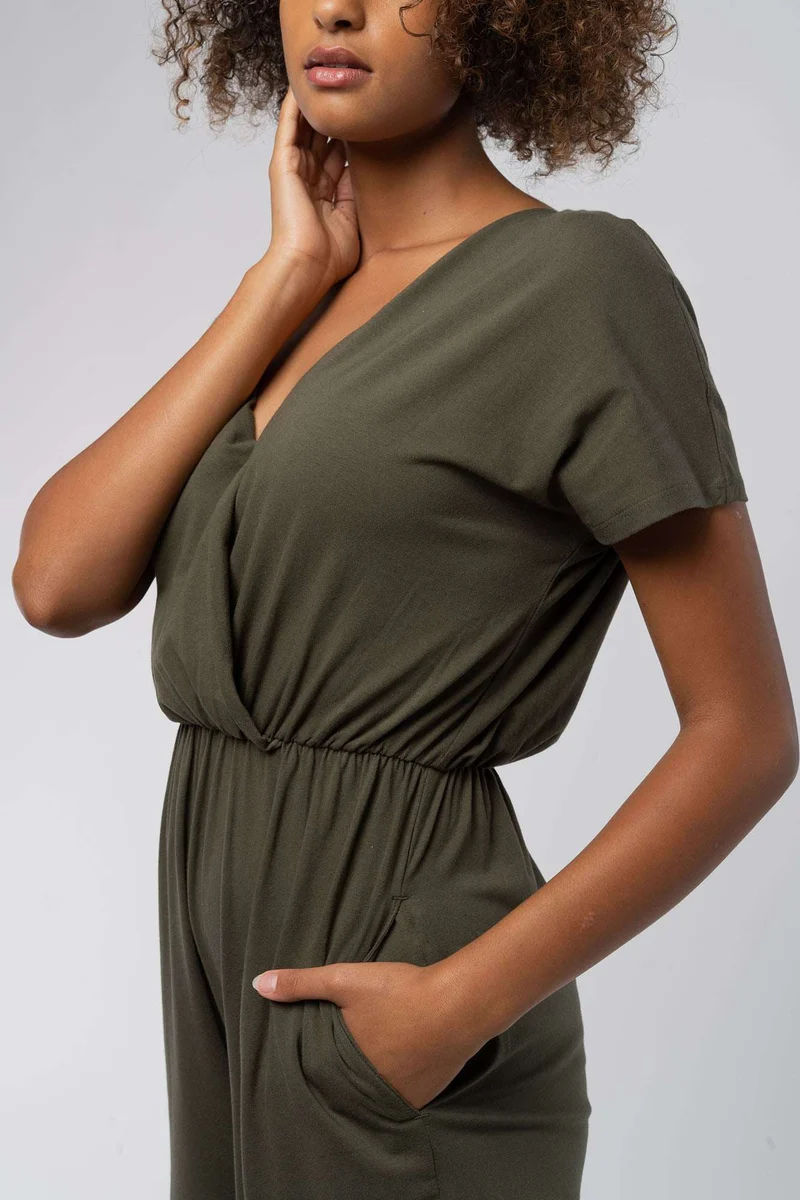 Jumpsuit aus Bio Baumwolle