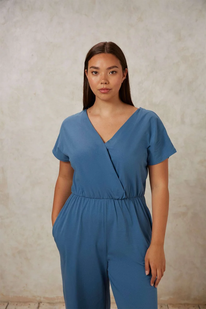 Jumpsuit aus Bio Baumwolle
