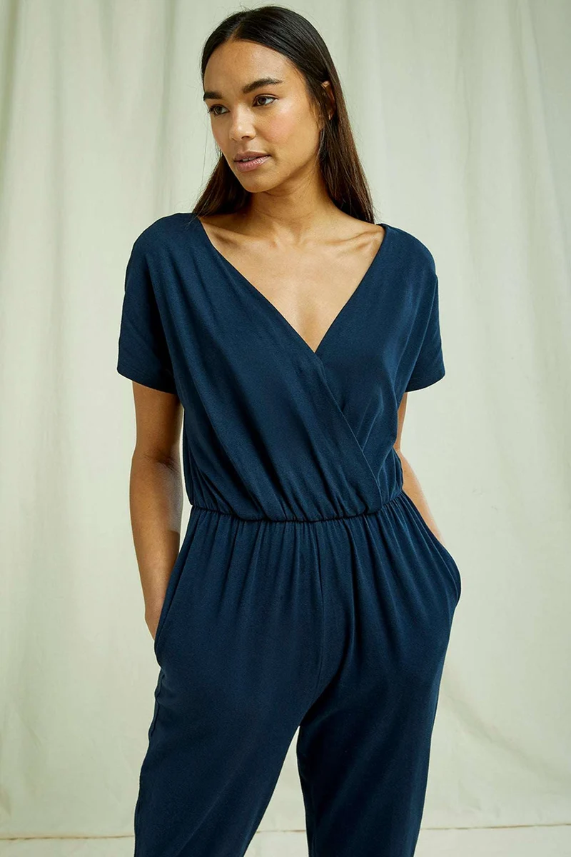 Jumpsuit aus Bio Baumwolle