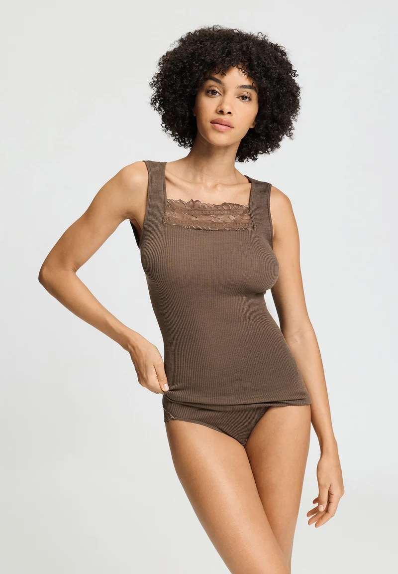 Marcia Tank Top | natural teak 070756-072768