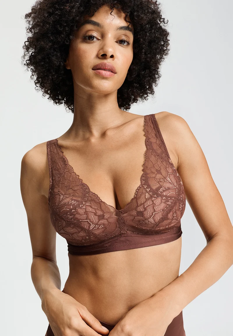 Azelia Light Padded Soft Cup Bra | cinnamon 070773-072790