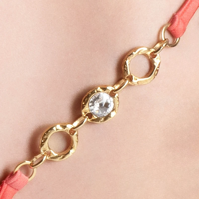 Bikini Coral Crush - Micro V-String