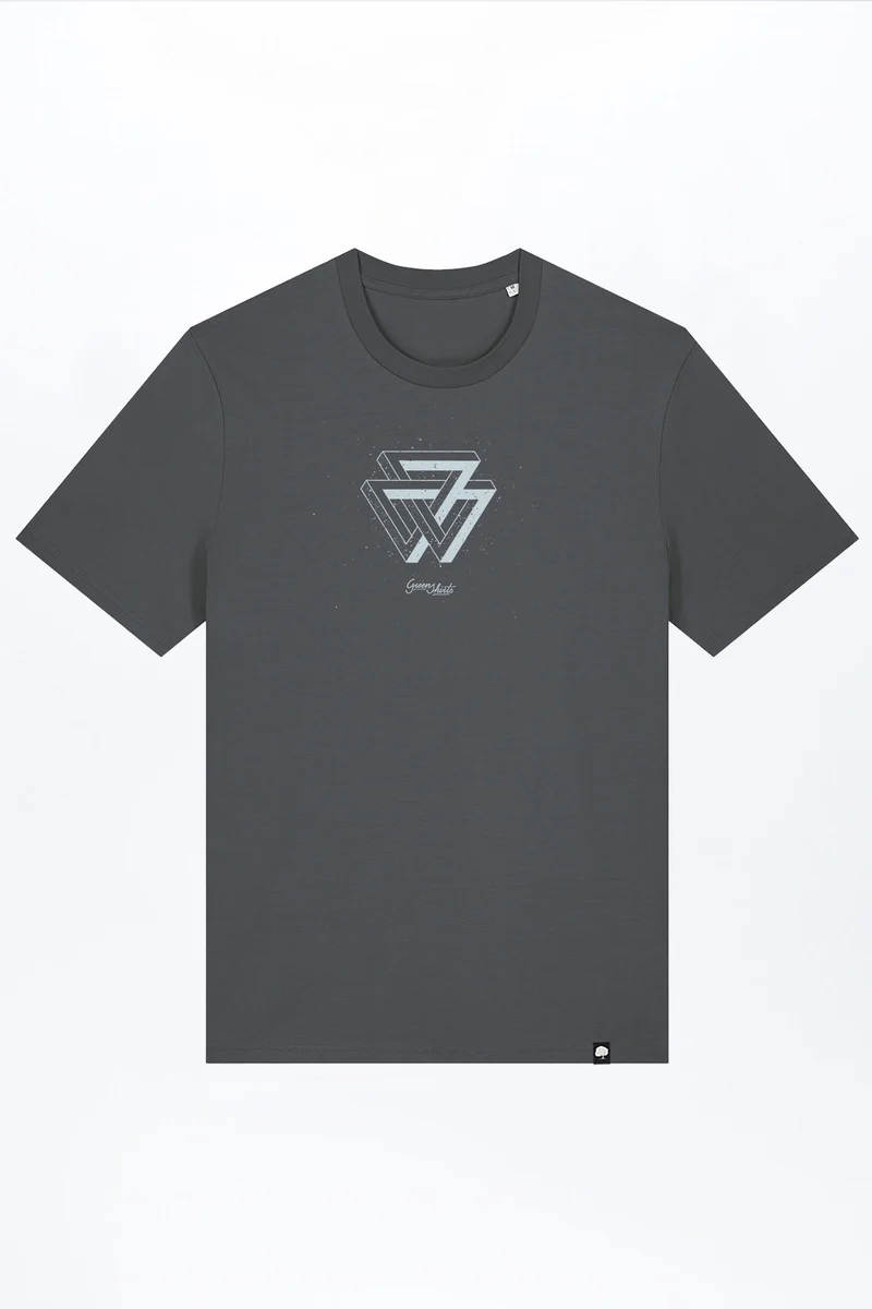 Melange Triangle T-Shirt für Männer
