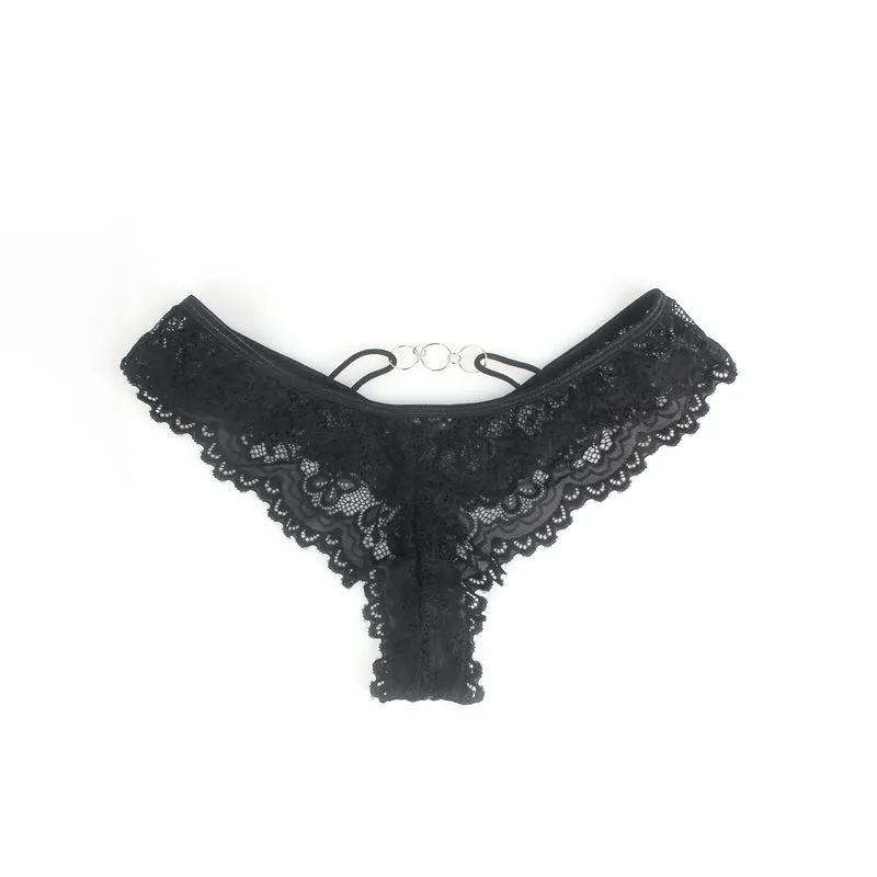 Sexy Schwarzes Spitzen-Lingerie Set – BH, Slip & Strapse, verführerische Dessous