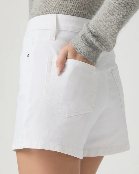 Dani Short Crisp White
