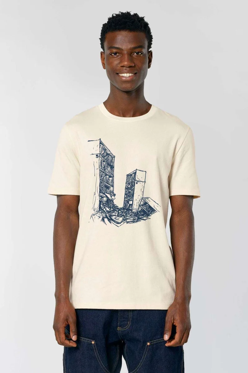 Bibliothek T-Shirt für Männer