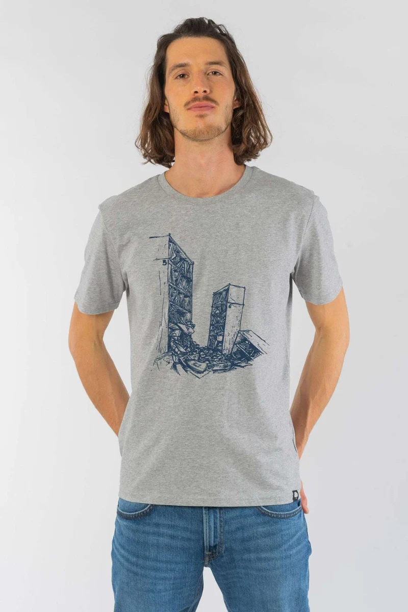 Bibliothek T-Shirt für Männer