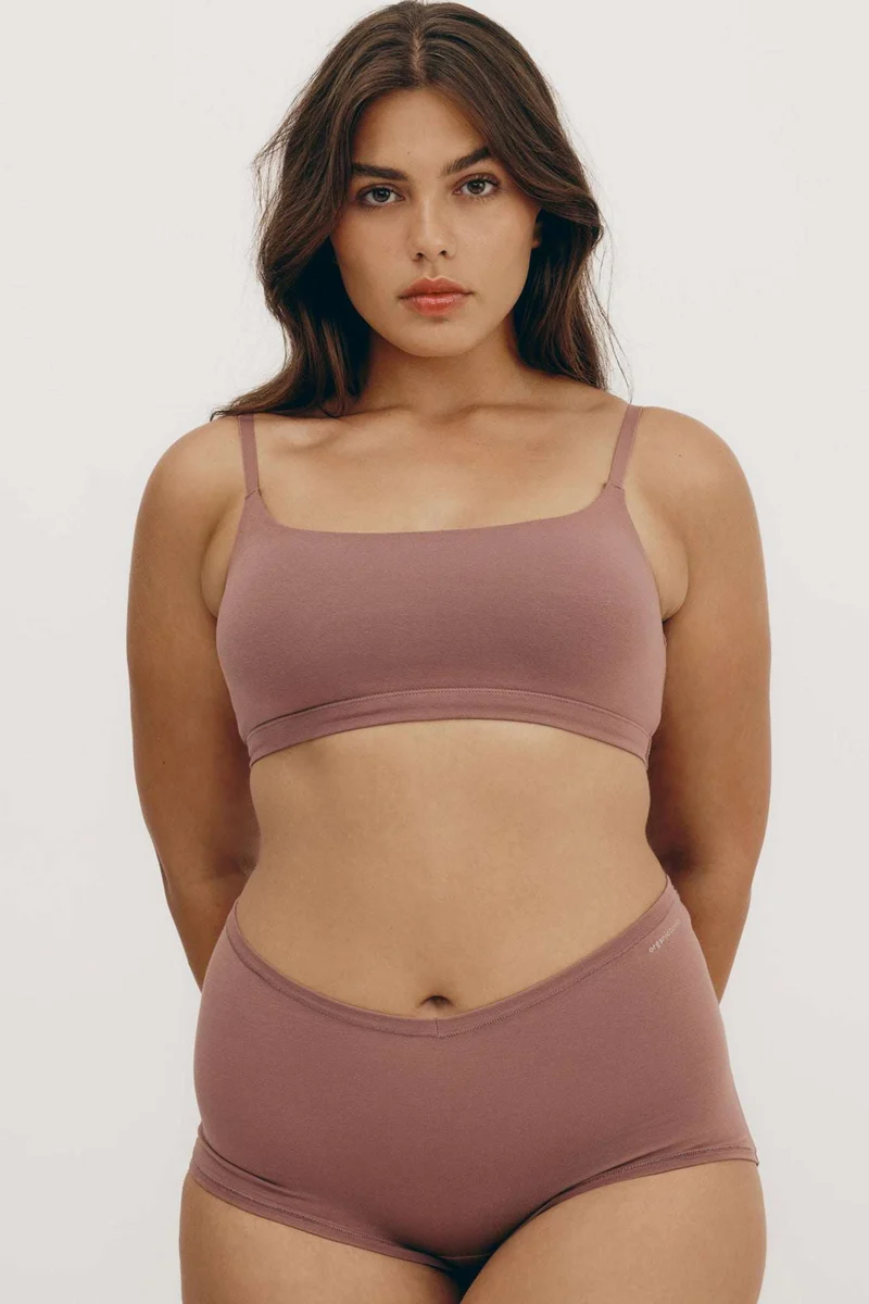 Bralette aus Bio Baumwolle