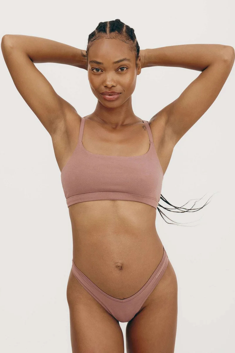 Bralette aus Bio Baumwolle