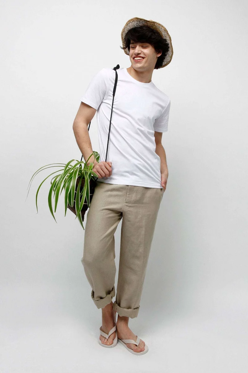 Basic T-Shirt aus Bio-Baumwolle