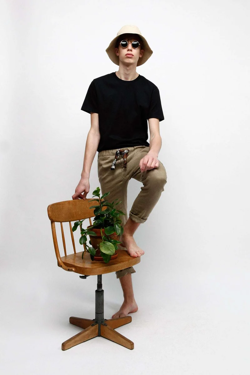 Basic T-Shirt aus Bio-Baumwolle
