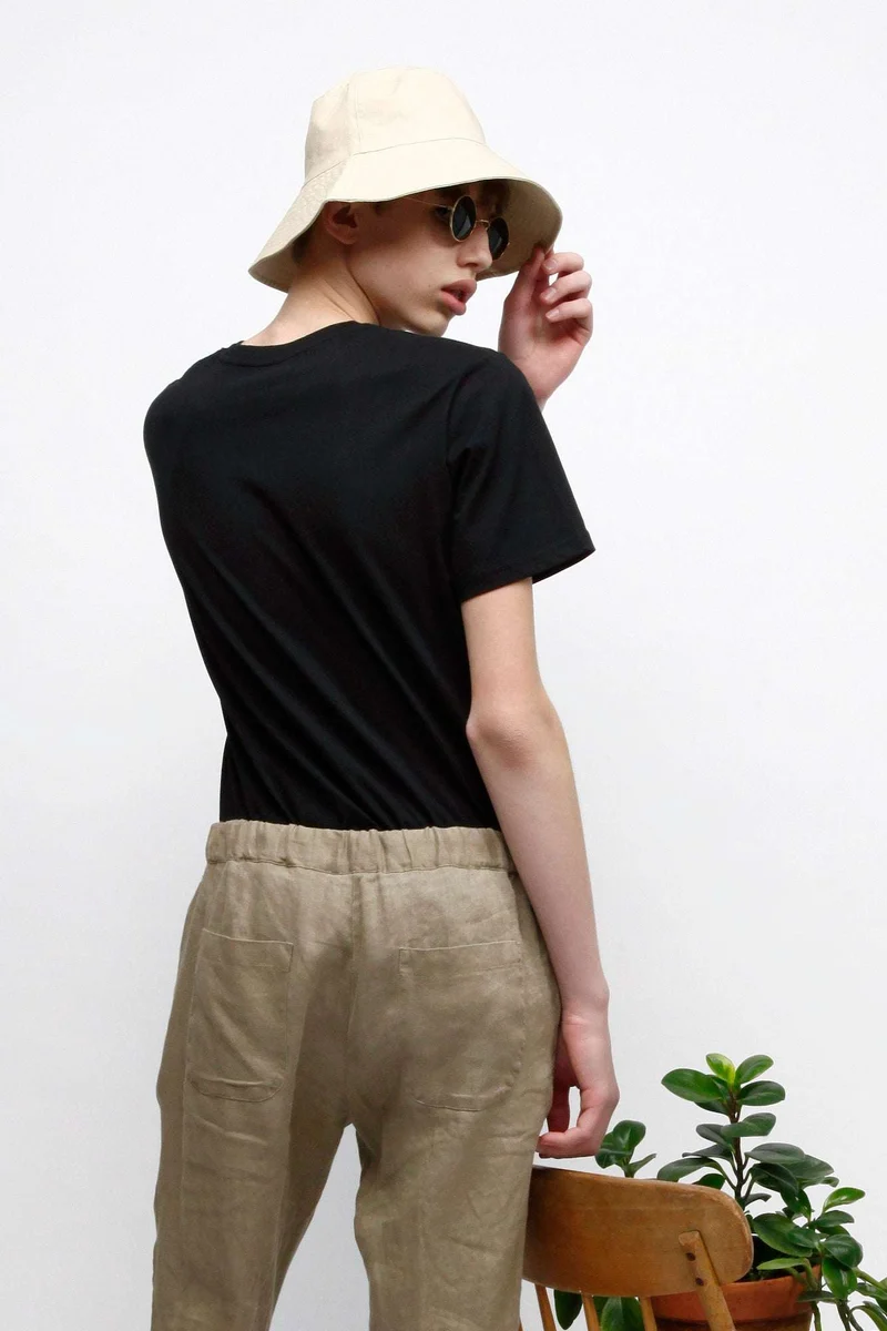 Basic T-Shirt aus Bio-Baumwolle