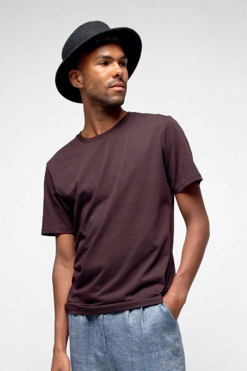 Basic T-Shirt aus Bio-Baumwolle