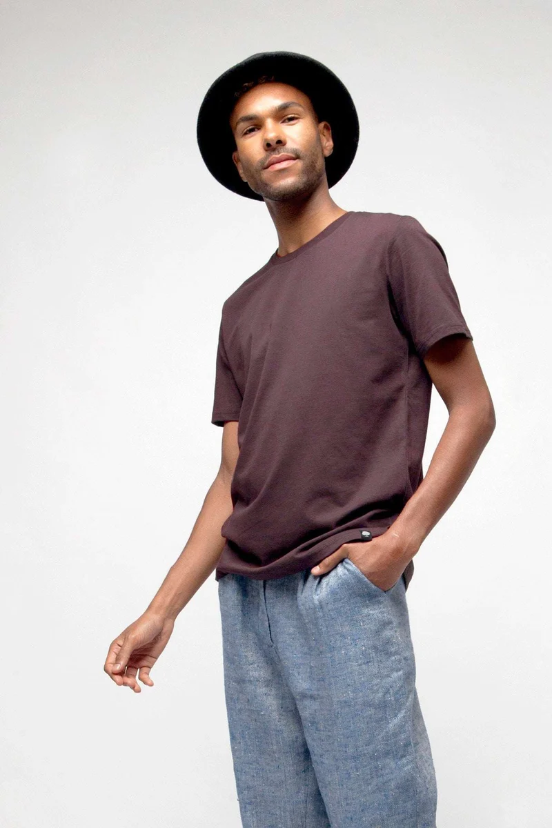 Basic T-Shirt aus Bio-Baumwolle