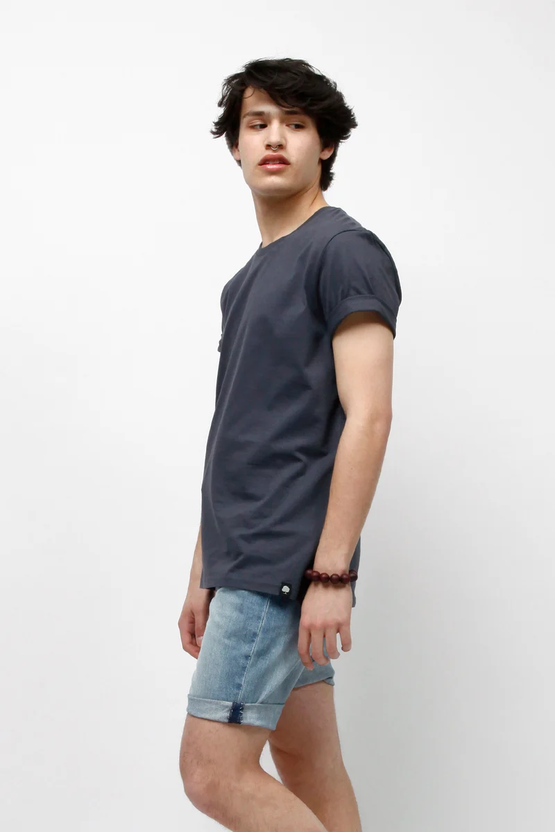 Basic T-Shirt aus Bio-Baumwolle