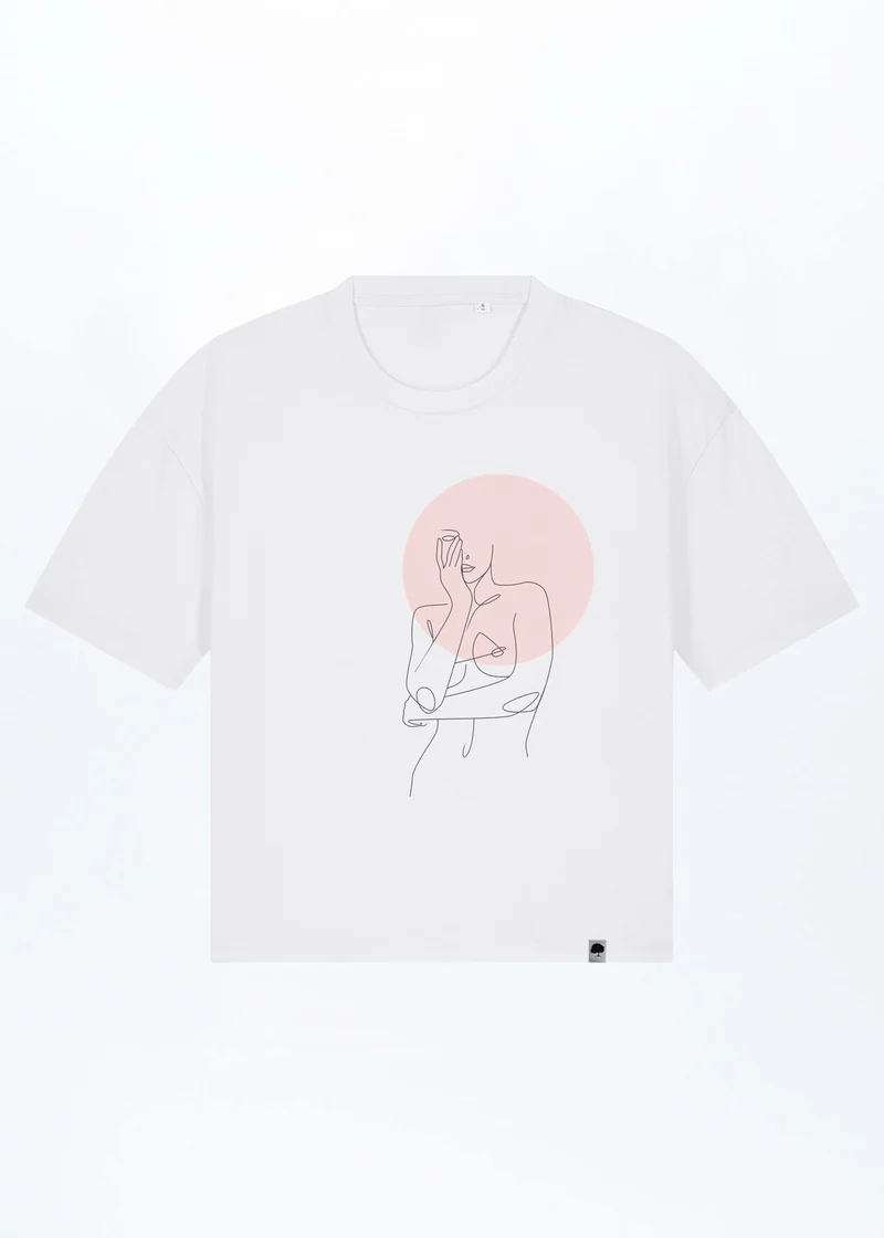 Women's Circle Boxy Fit T-Shirt aus Bio Baumwolle