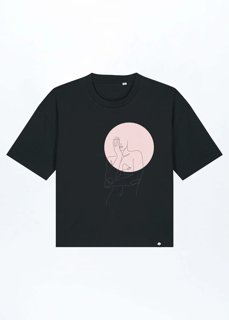 Women's Circle Boxy Fit T-Shirt aus Bio Baumwolle