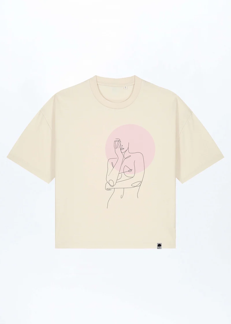 Women's Circle Boxy Fit T-Shirt aus Bio Baumwolle