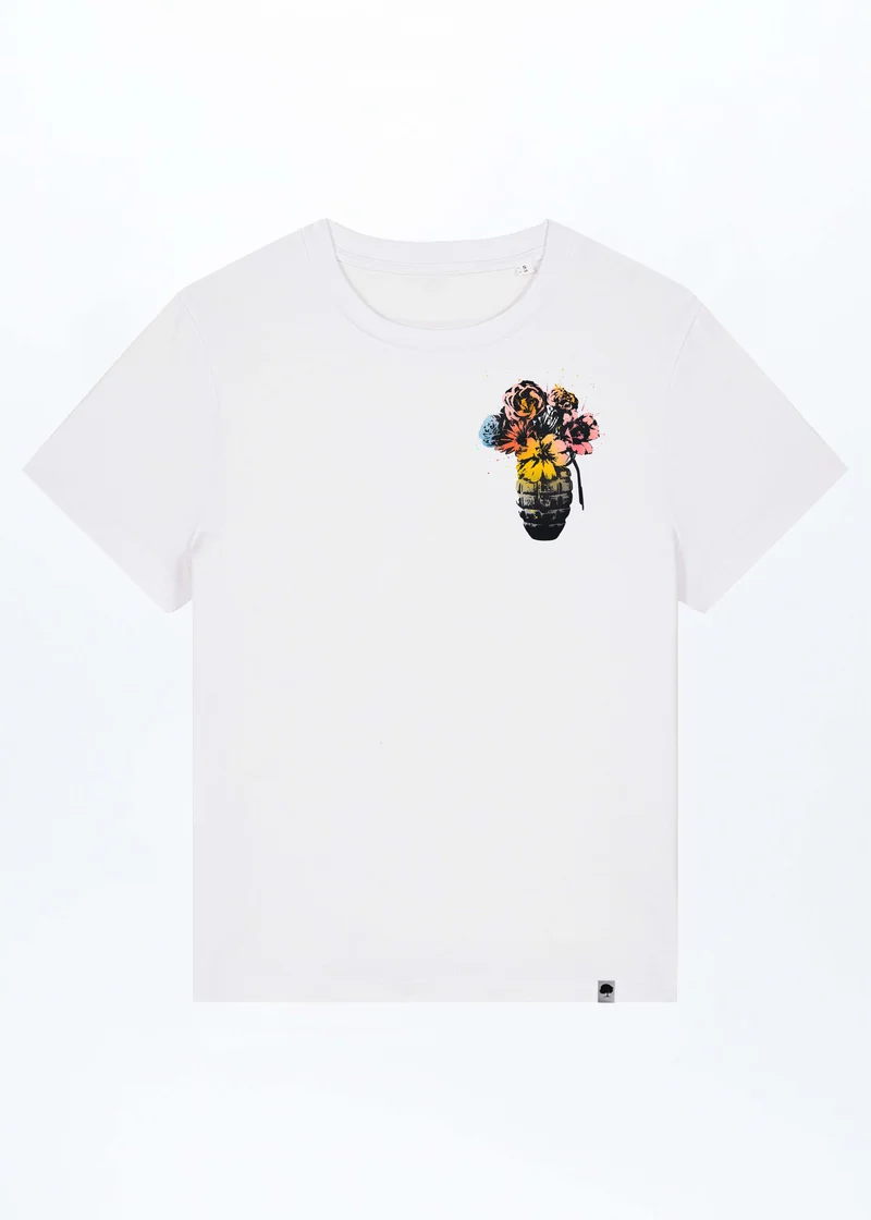 Granate Damen T-Shirt aus Bio Baumwolle