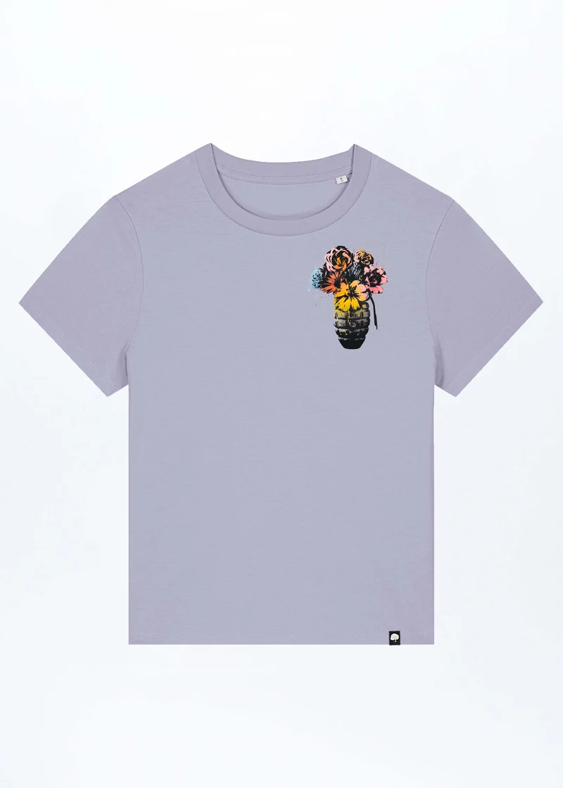 Granate Damen T-Shirt aus Bio Baumwolle