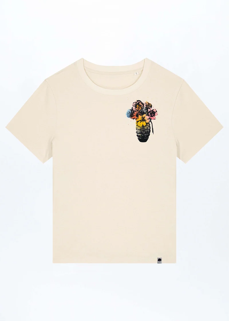 Granate Damen T-Shirt aus Bio Baumwolle