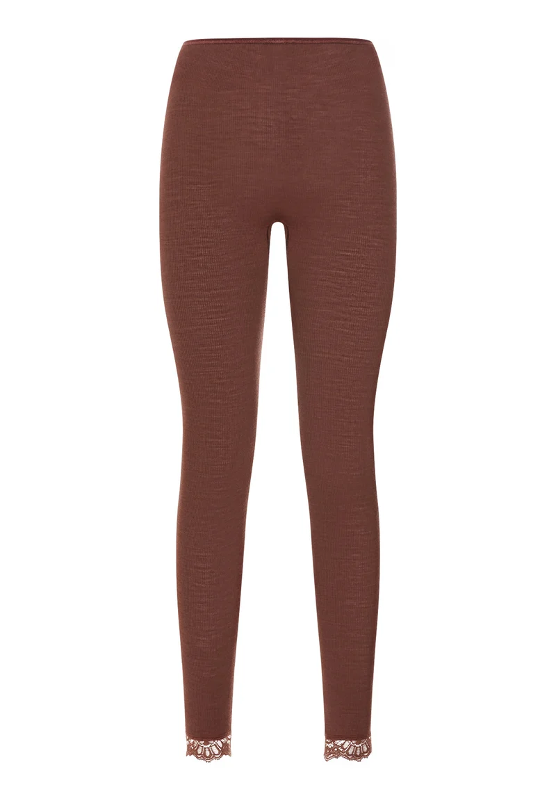 Woolen Lace Leggings | cinnamon 070771-072790
