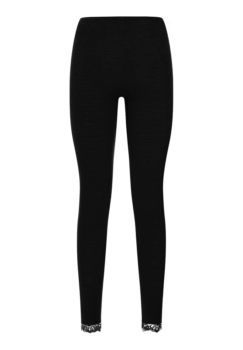 Woolen Lace Leggings | black 070771-070019