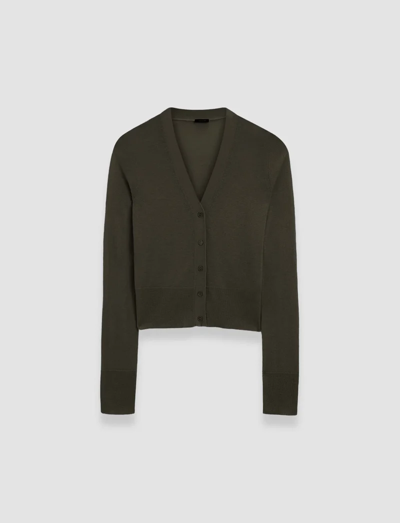 Cashair Cardigan Palm Leaf