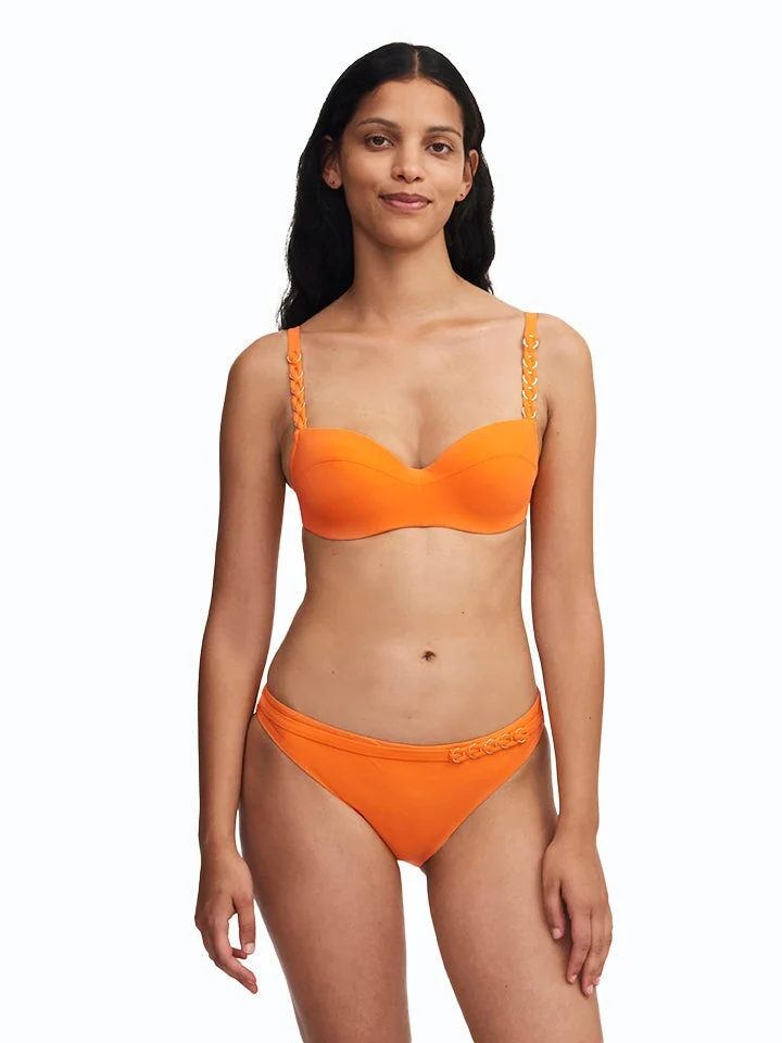 Chantelle Swimwear - Emblem Half-Cup Memory Bikini Orange