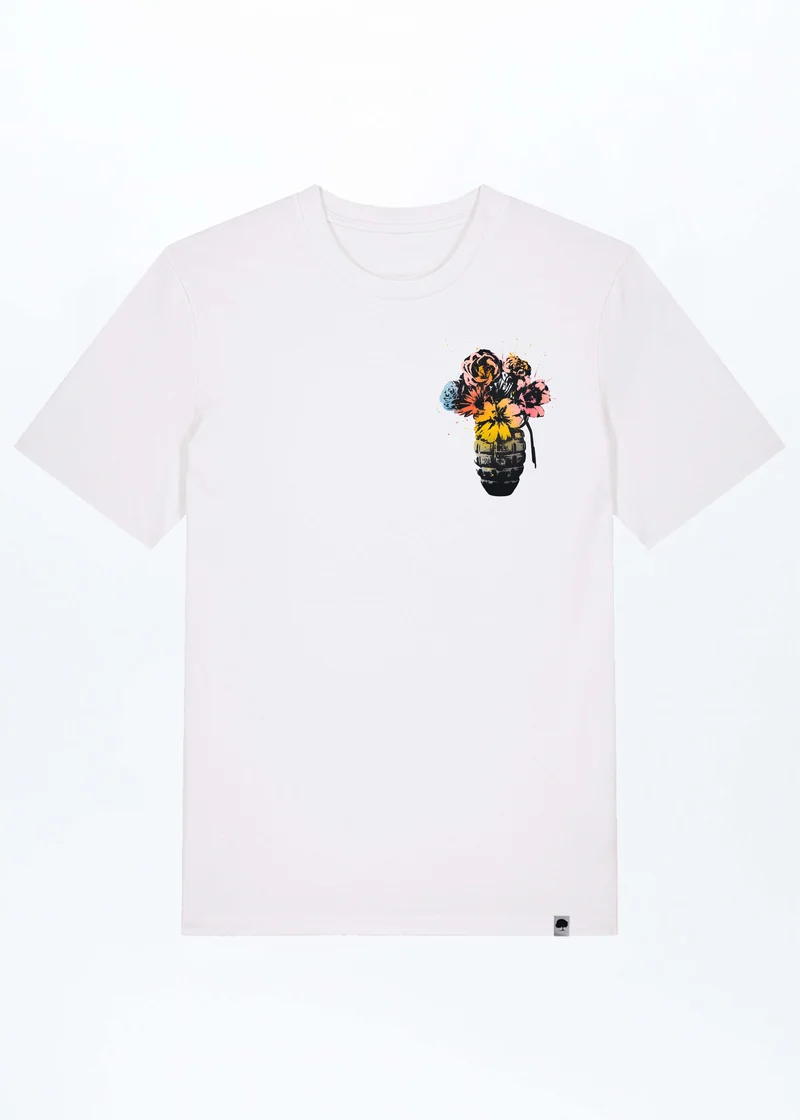 Granate Basic T-Shirt aus Bio Baumwolle