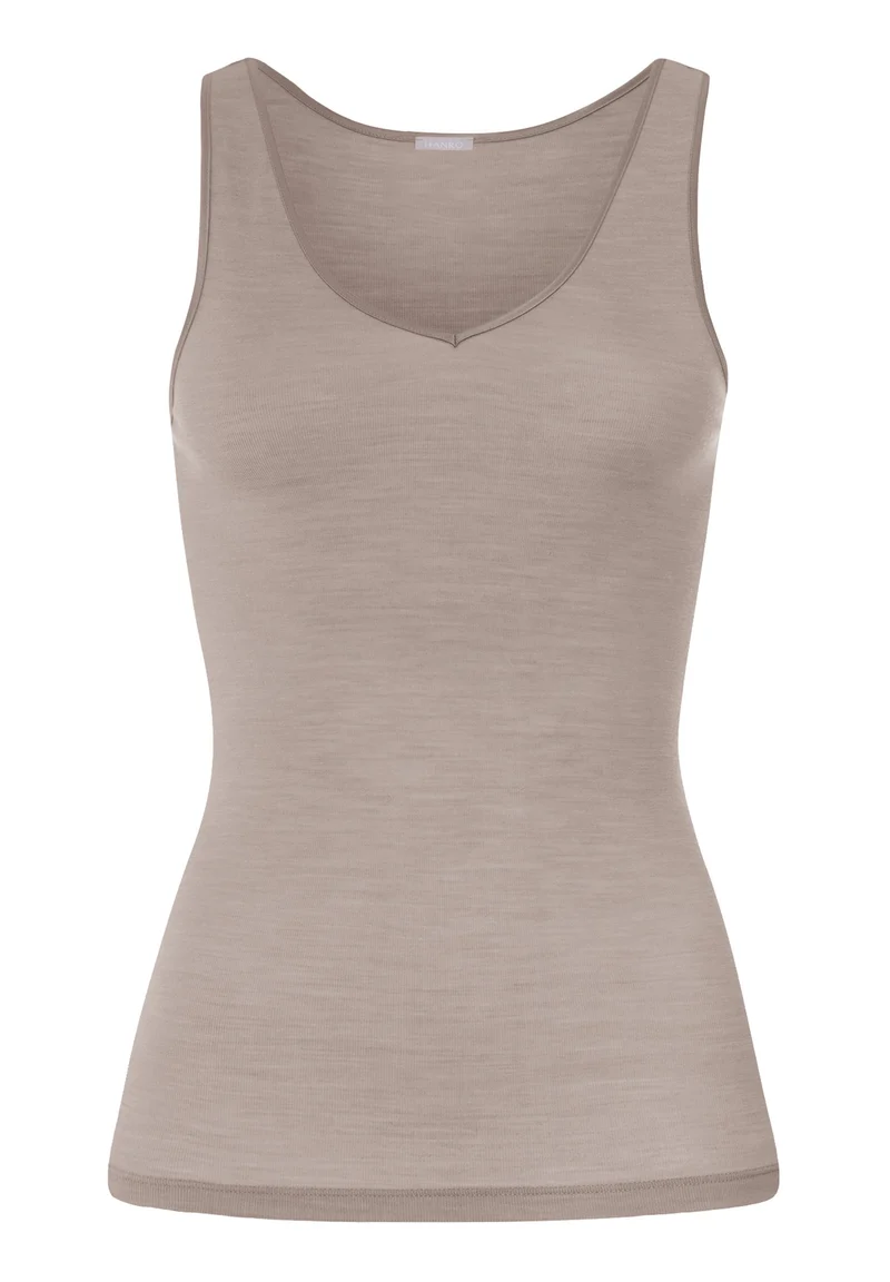 Woolen Silk Tank Top | rose grey 071416-072335